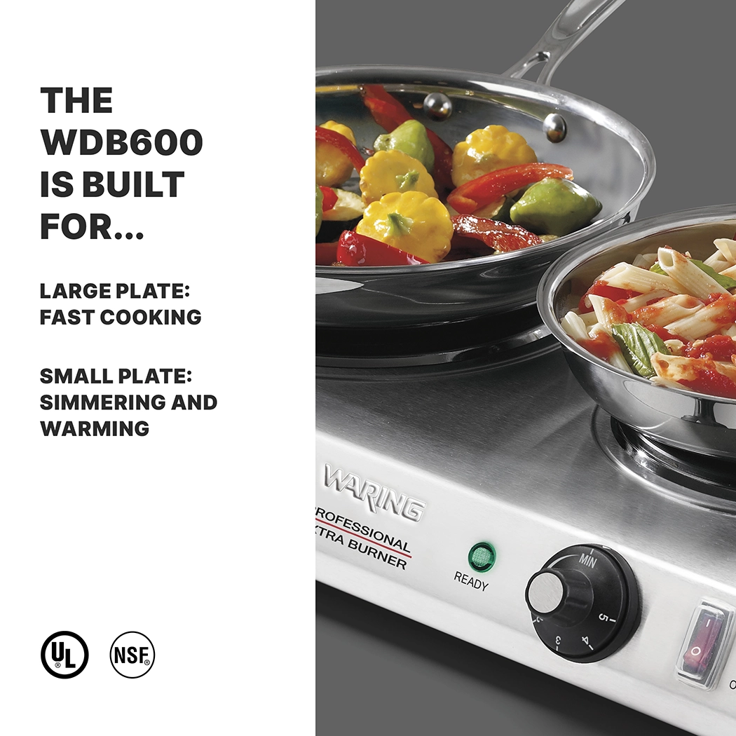 Cast-Iron Double Burner